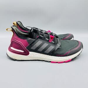 Adidas Shoes Womens 10 Black Pink Ultraboost COLD RDY Winter Running Sneakers